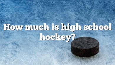 How much is high school hockey?