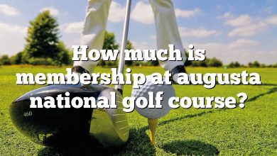 How much is membership at augusta national golf course?