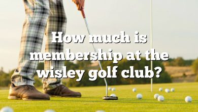 How much is membership at the wisley golf club?