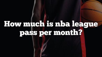 How much is nba league pass per month?