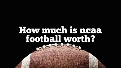How much is ncaa football worth?