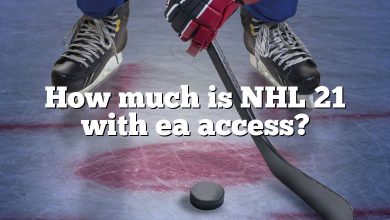 How much is NHL 21 with ea access?