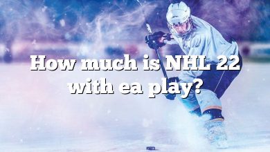 How much is NHL 22 with ea play?