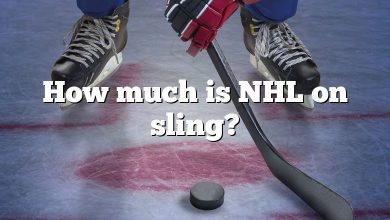 How much is NHL on sling?