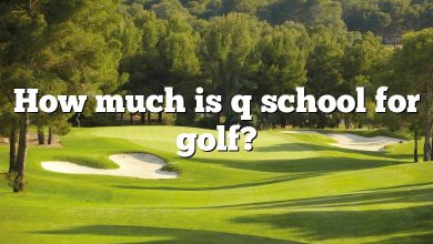 How much is q school for golf?