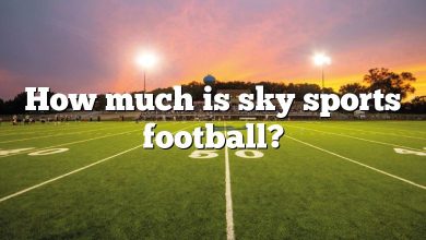 How much is sky sports football?