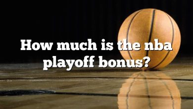 How much is the nba playoff bonus?