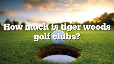 How much is tiger woods golf clubs?