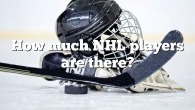 How much NHL players are there?