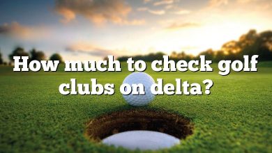 How much to check golf clubs on delta?