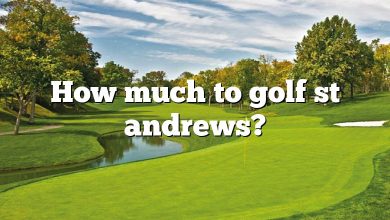 How much to golf st andrews?