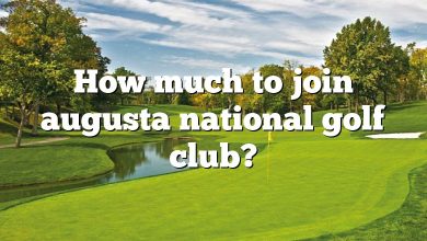 How much to join augusta national golf club?