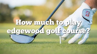 How much to play edgewood golf course?