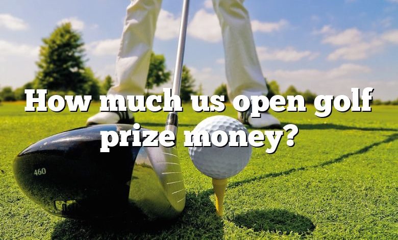 How much us open golf prize money?