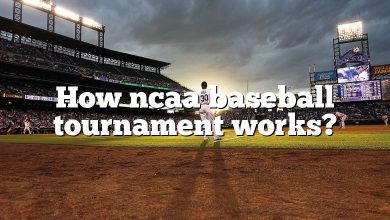 How ncaa baseball tournament works?