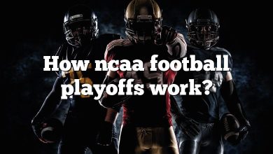 How ncaa football playoffs work?