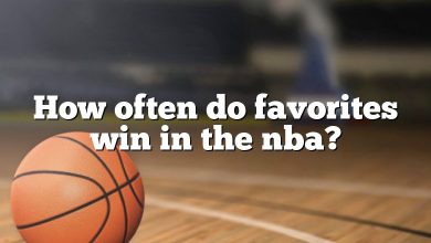 How often do favorites win in the nba?