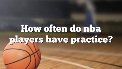 How often do nba players have practice?