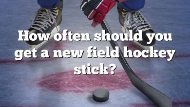 How often should you get a new field hockey stick?