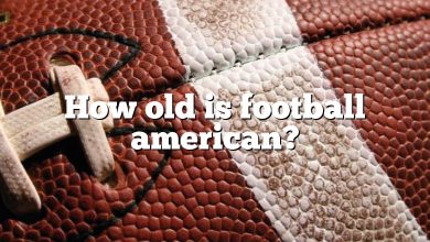 How old is football american?