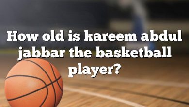 How old is kareem abdul jabbar the basketball player?
