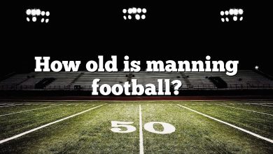How old is manning football?