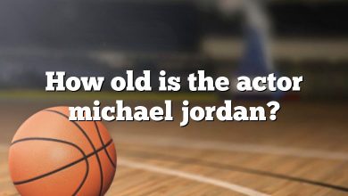 How old is the actor michael jordan?