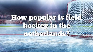 How popular is field hockey in the netherlands?