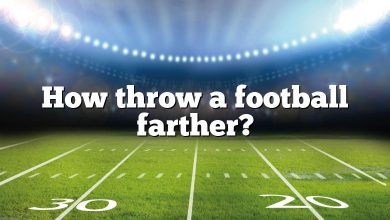 How throw a football farther?