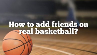 How to add friends on real basketball?