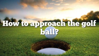 How to approach the golf ball?