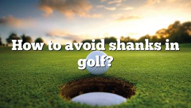 How to avoid shanks in golf?