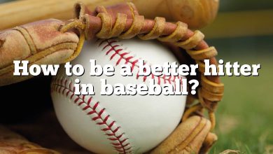 How to be a better hitter in baseball?