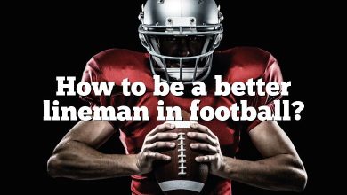 How to be a better lineman in football?