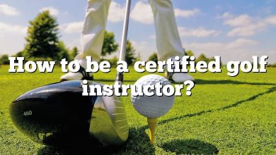 How to be a certified golf instructor?
