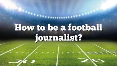 How to be a football journalist?