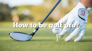 How to be golf pro?