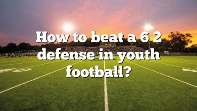 How to beat a 6 2 defense in youth football?