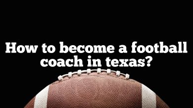 How to become a football coach in texas?
