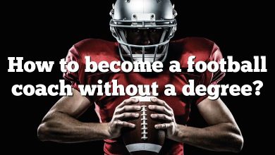 How to become a football coach without a degree?