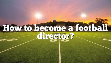 How to become a football director?