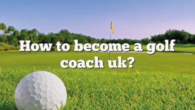 How to become a golf coach uk?