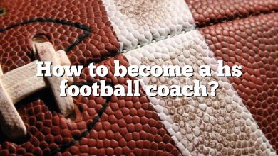 How to become a hs football coach?