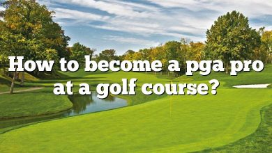 How to become a pga pro at a golf course?