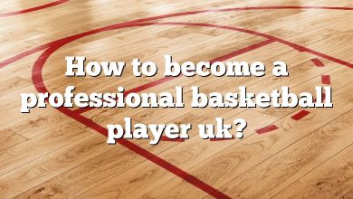 How to become a professional basketball player uk?