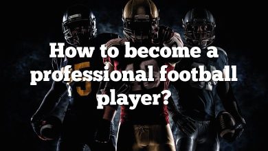 How to become a professional football player?