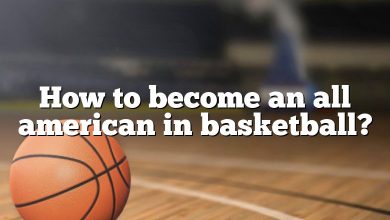 How to become an all american in basketball?