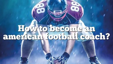 How to become an american football coach?