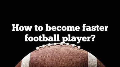 How to become faster football player?