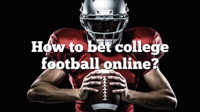 How to bet college football online?